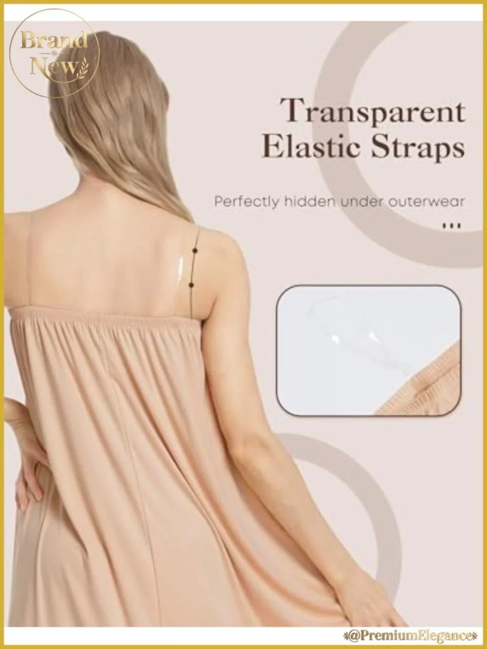 Full Slip Strapless Sleeveless 100% Polyester High Stretch